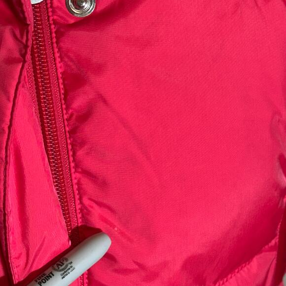Nike Reversible Pink/Black Duck Down Puffer Vest Training Womens Large 12-14 L - Picture 8 of 12